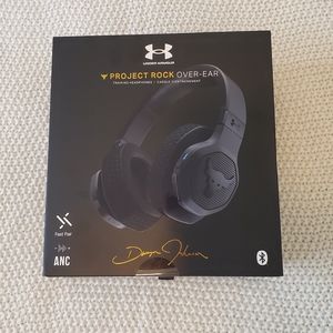 New Unopened UA Project Rock Over-Ear Training Headphones